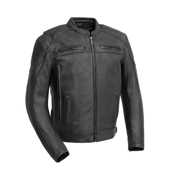 Chaos - Men's Leather Motorcycle Jacket – Biker's Outfitters