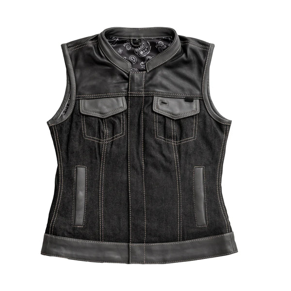 CRONOS WOMEN STAND VEST 【BLACK】 CRONOS WOMEN STAND VEST [BLACK]