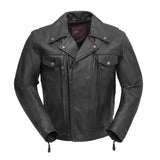 Mastermind Men's Motorcycle Leather Jacket