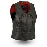 Stardom Motorcycle Leather Vest (ONLY IN XS)