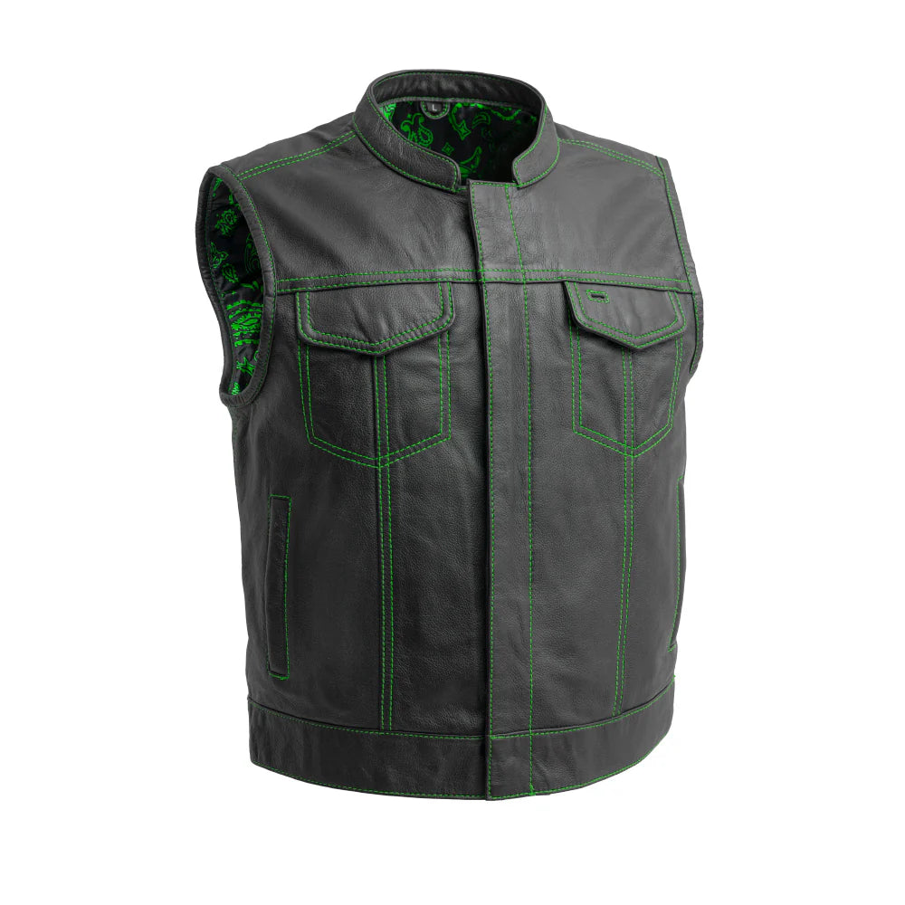quui felt leather vest ベスト quui felt leather vest ベスト all-leather-cali-cut-spring-