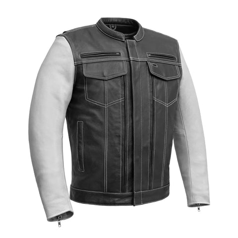 Rockin - Men's Motorcycle Leather Vest – Biker's Outfitters